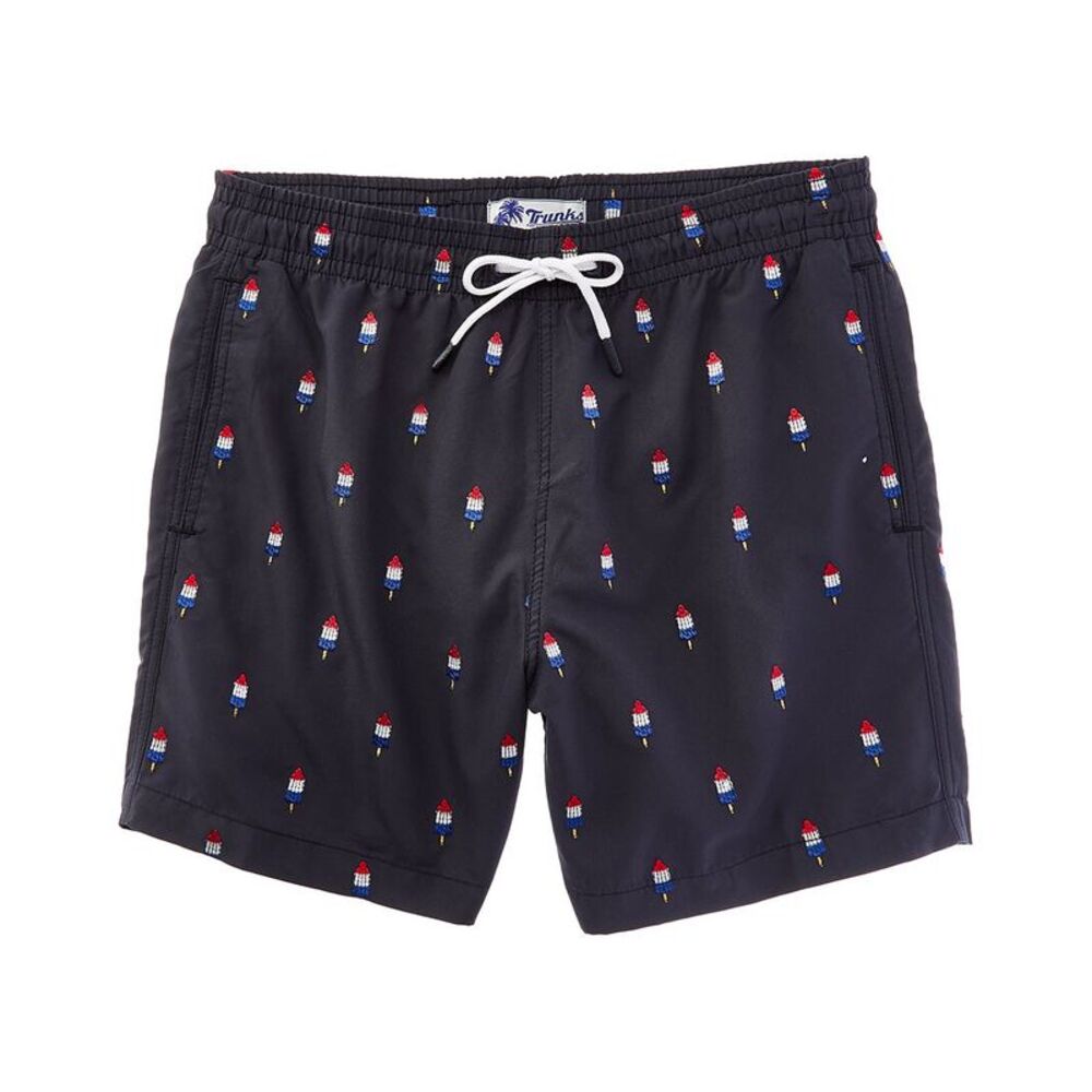 Trunks Surf & Swim Co. Mens  Sano Swim Trunk, Navy